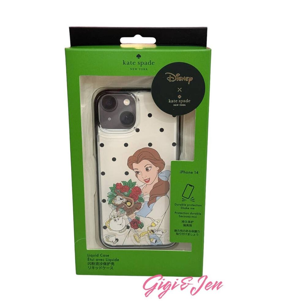 Kate Spade X Disney Beauty And The Beast iPhone 14 Case